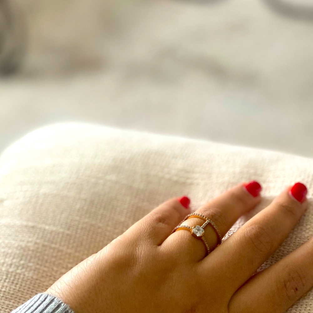 Henri Bendel Rose Gold ring